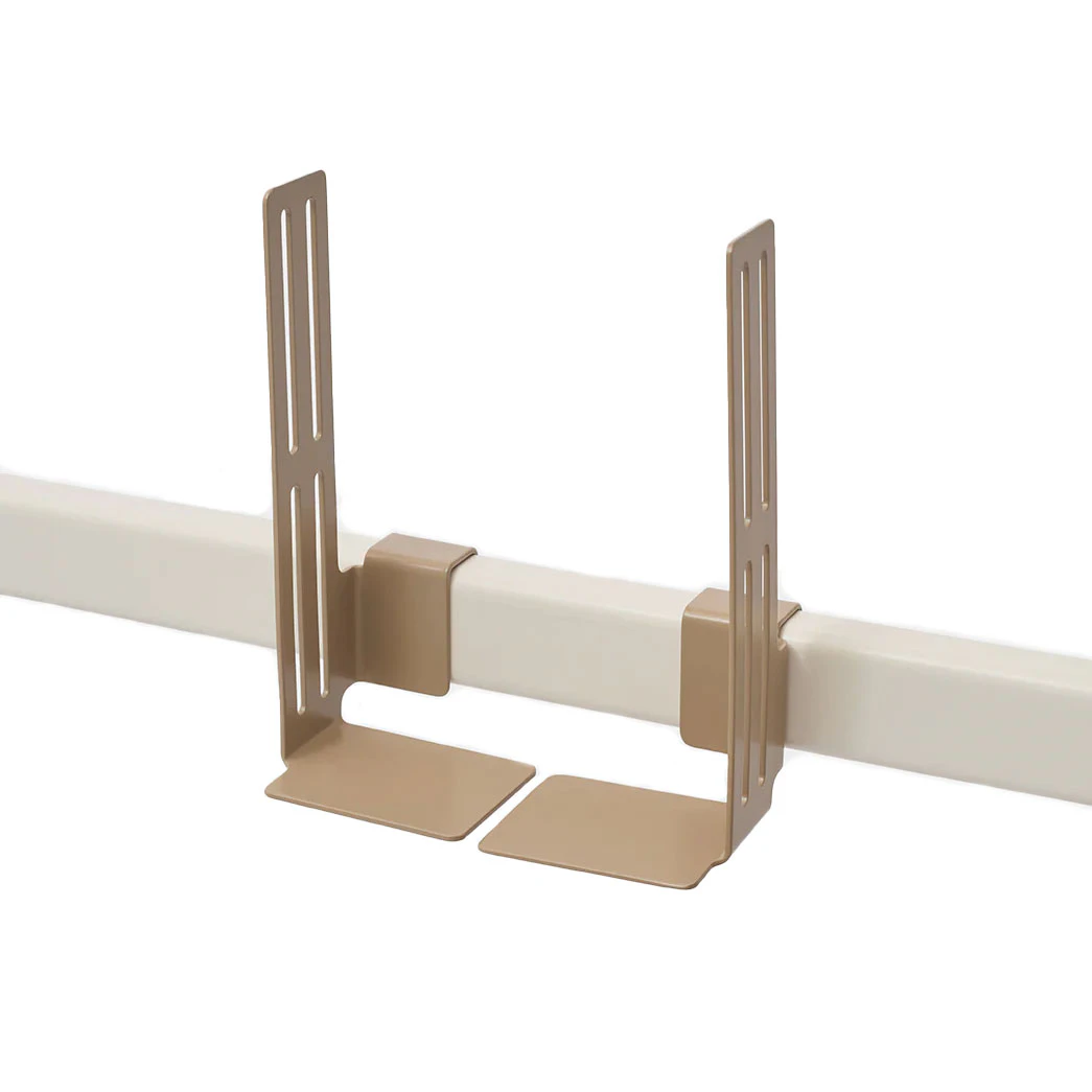 pedestal box fäste - tv-bänkar & mediabänkar aluminium sandstorm