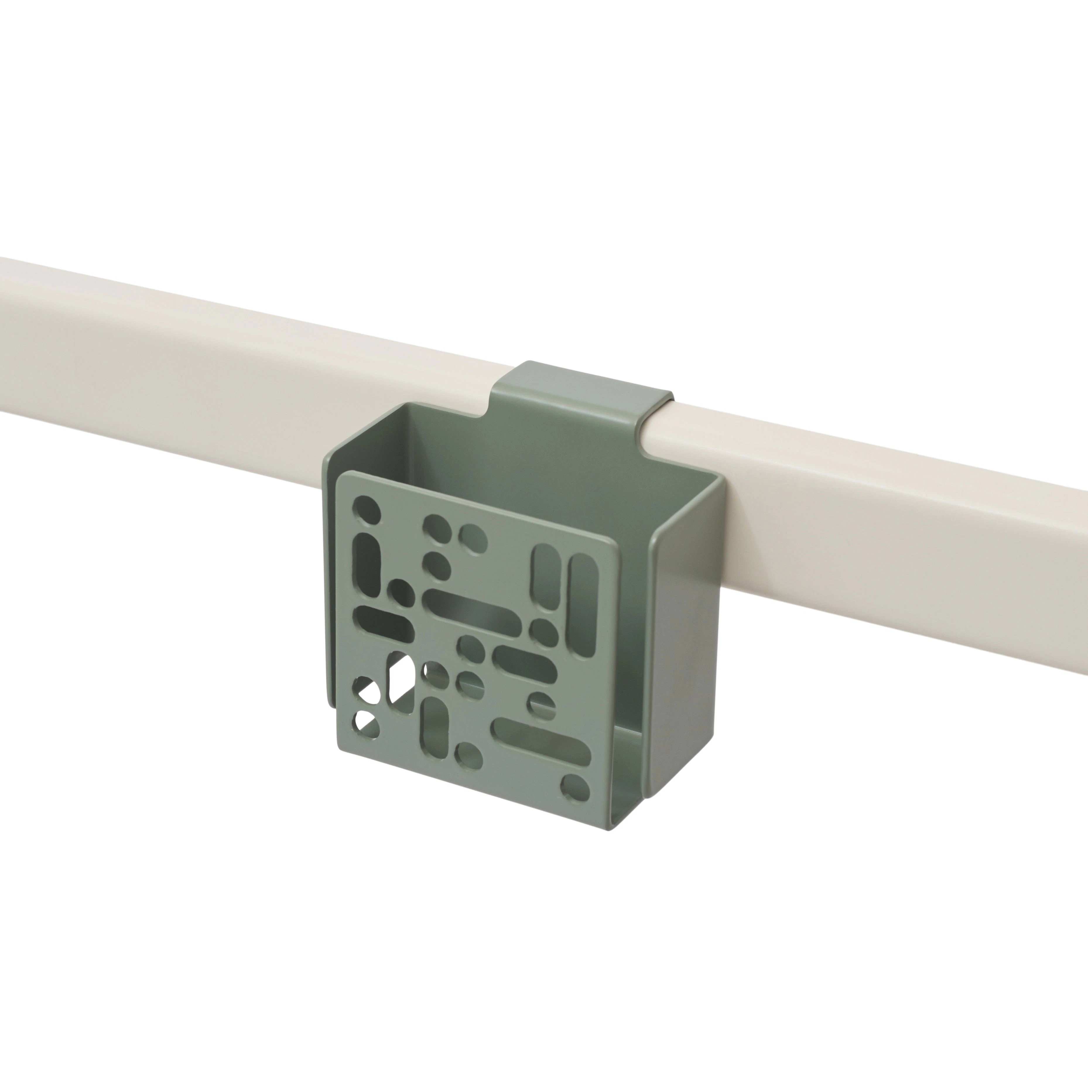 pedestal box fäste till fjärrkontroll - tv-bänkar & mediabänkar aluminium mossy green