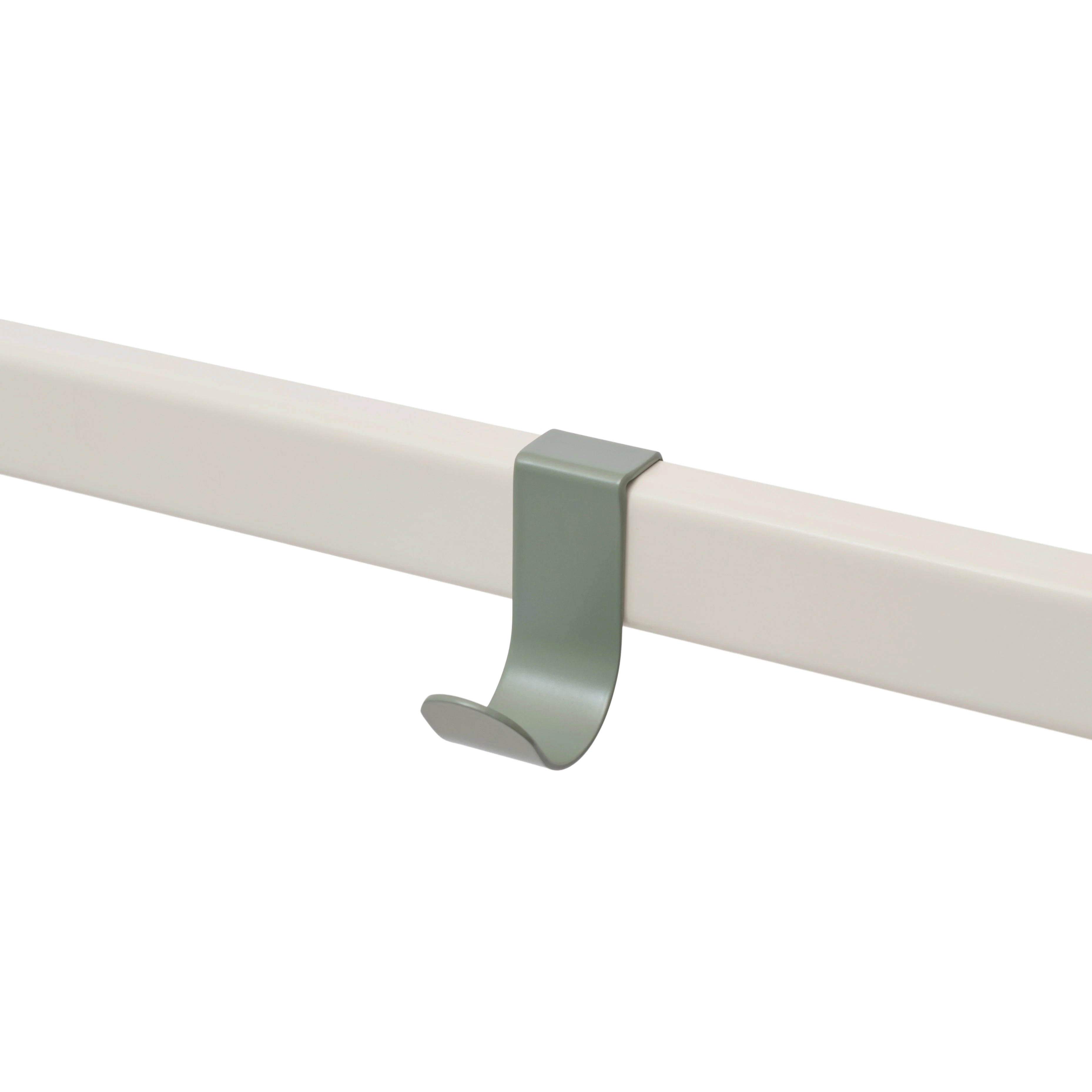 pedestal krokfäste - tv-bänkar & mediabänkar aluminium mossy green