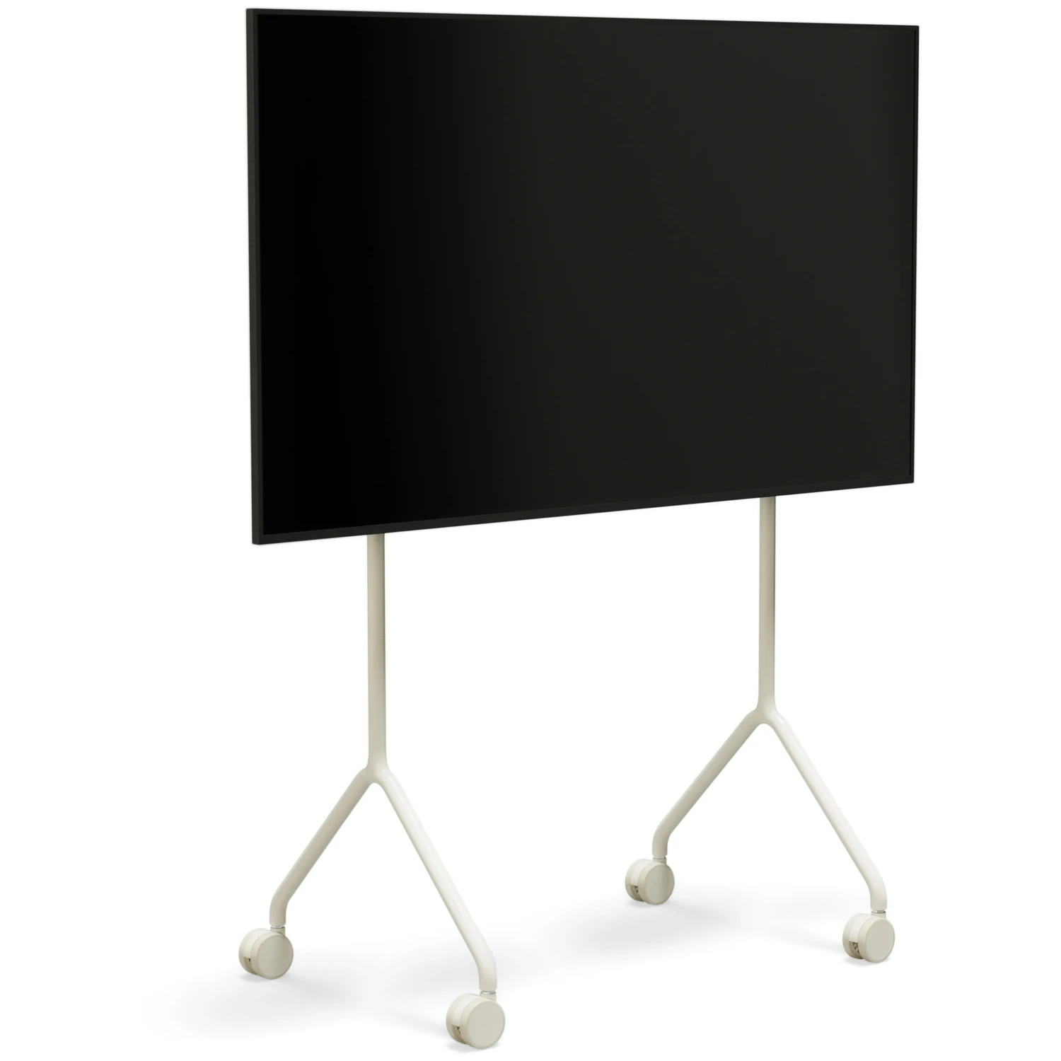 pedestal moon light tv-stativ - tv-bänkar & mediabänkar stål pearl