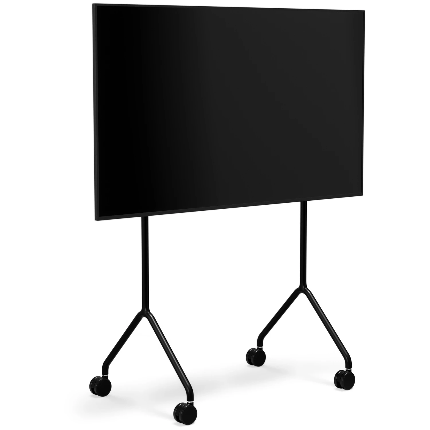 pedestal moon light tv-stativ - tv-bänkar & mediabänkar stål charcoal