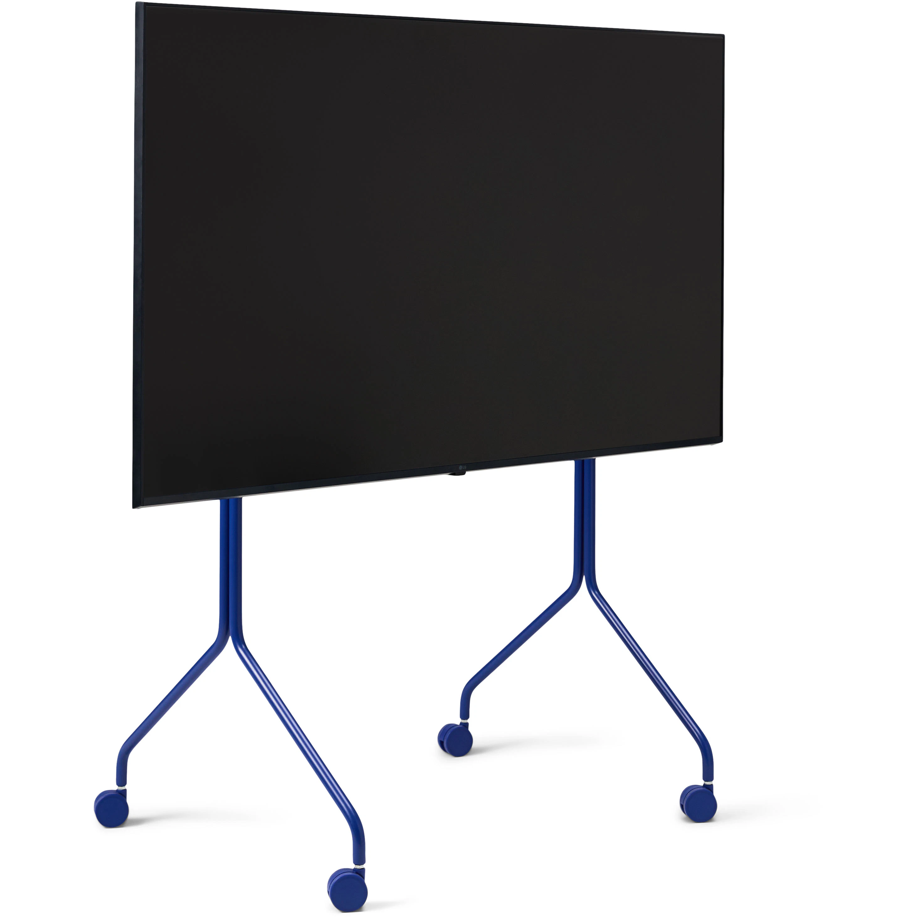 pedestal moon rollin' tall tv-bänk - tv-bänkar & mediabänkar stål ultra marine