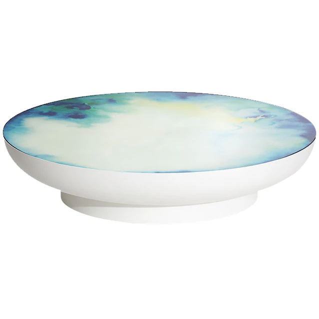 Petite Friture Francis Soffbord 1100 Mm - Soffbord Aluminium Vit