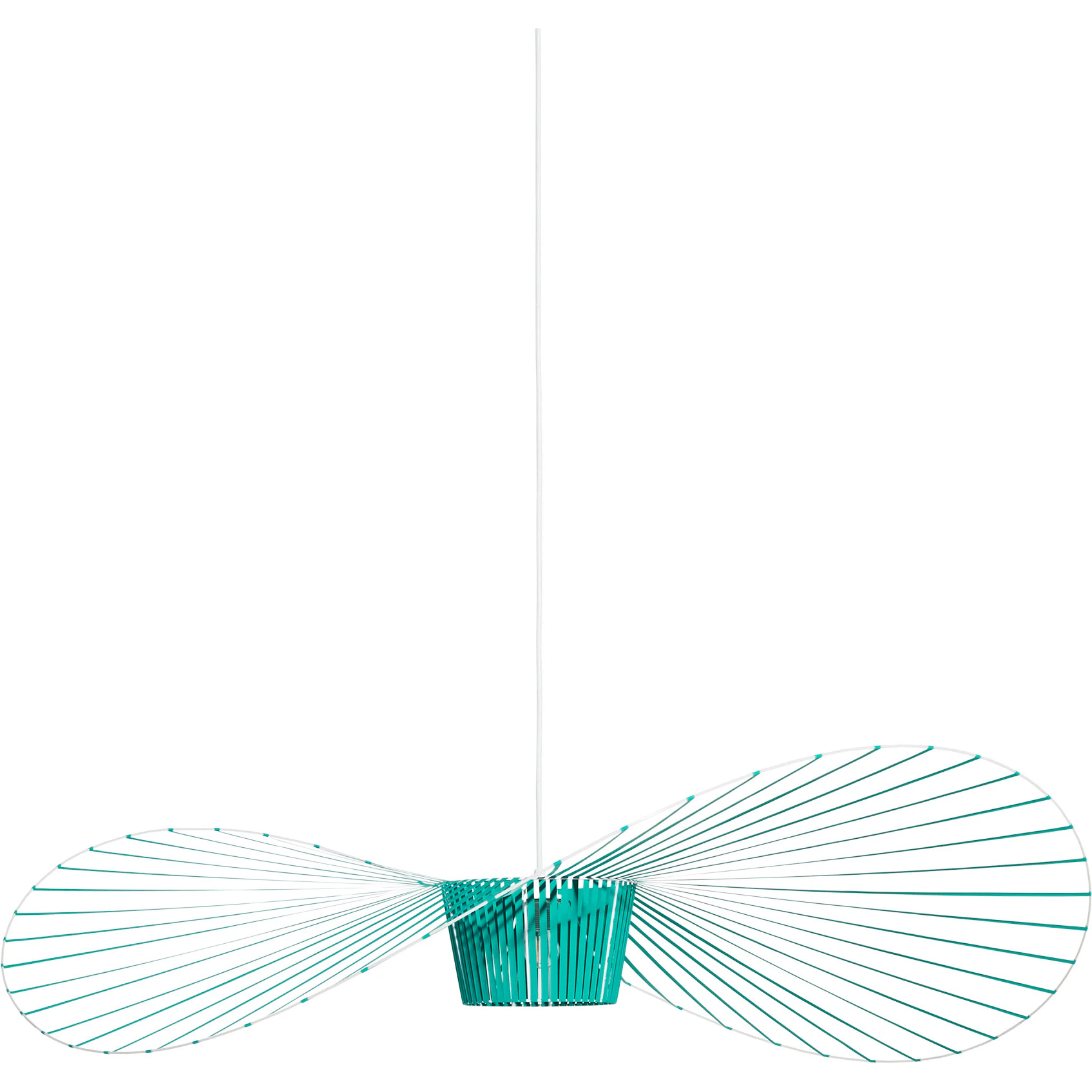 Petite Friture Vertigo Pendel 140 Cm Smaragdgrön - Pendellampor Stål Emerald Green