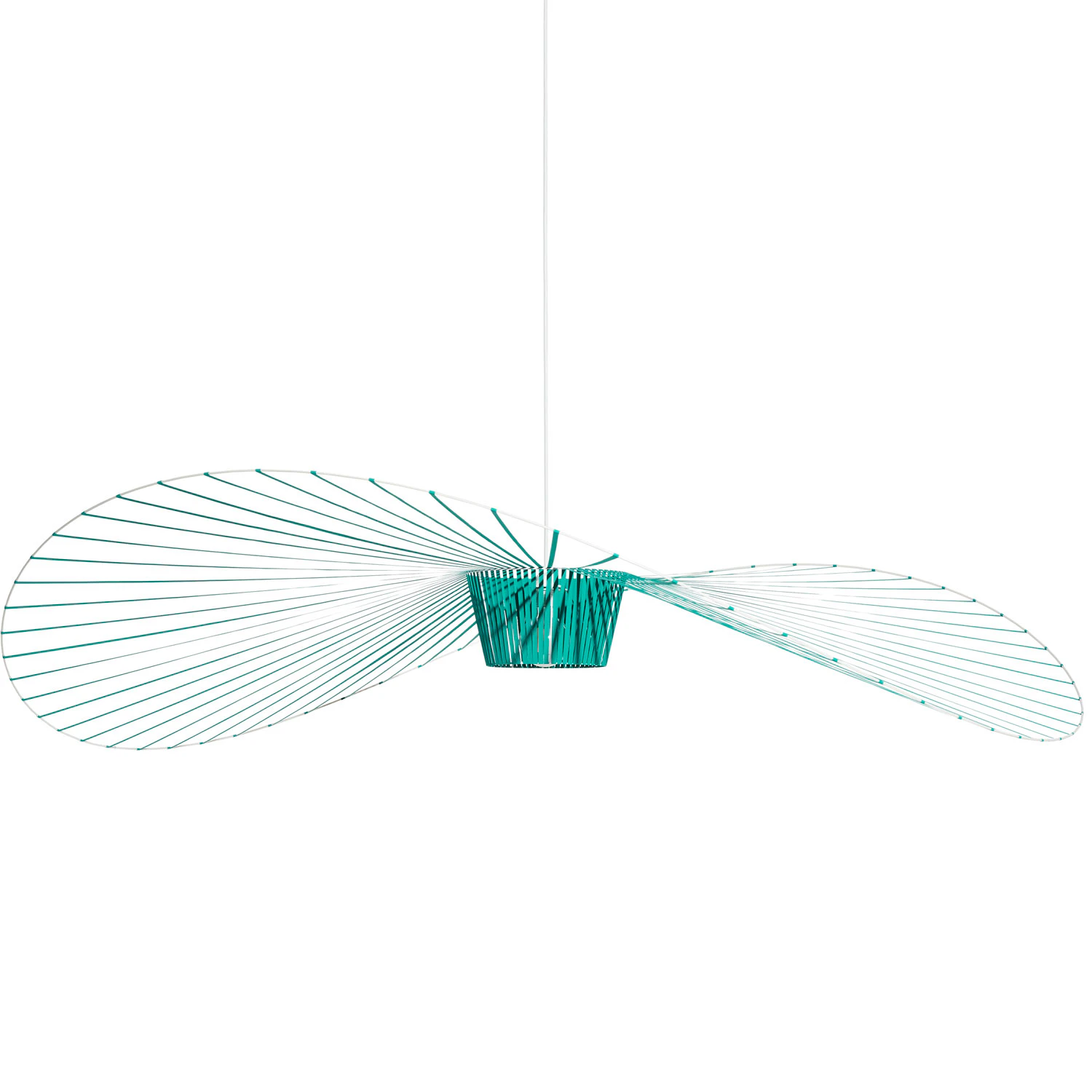 Petite Friture Vertigo Pendel 200 Cm Smaragdgrön - Pendellampor Stål Emerald Green