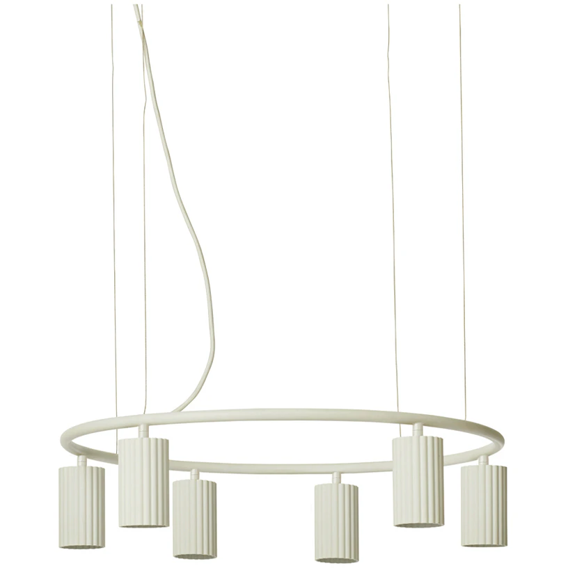 Pholc Donna Circle 60 Pendel - Pendellampor Aluminium Linen