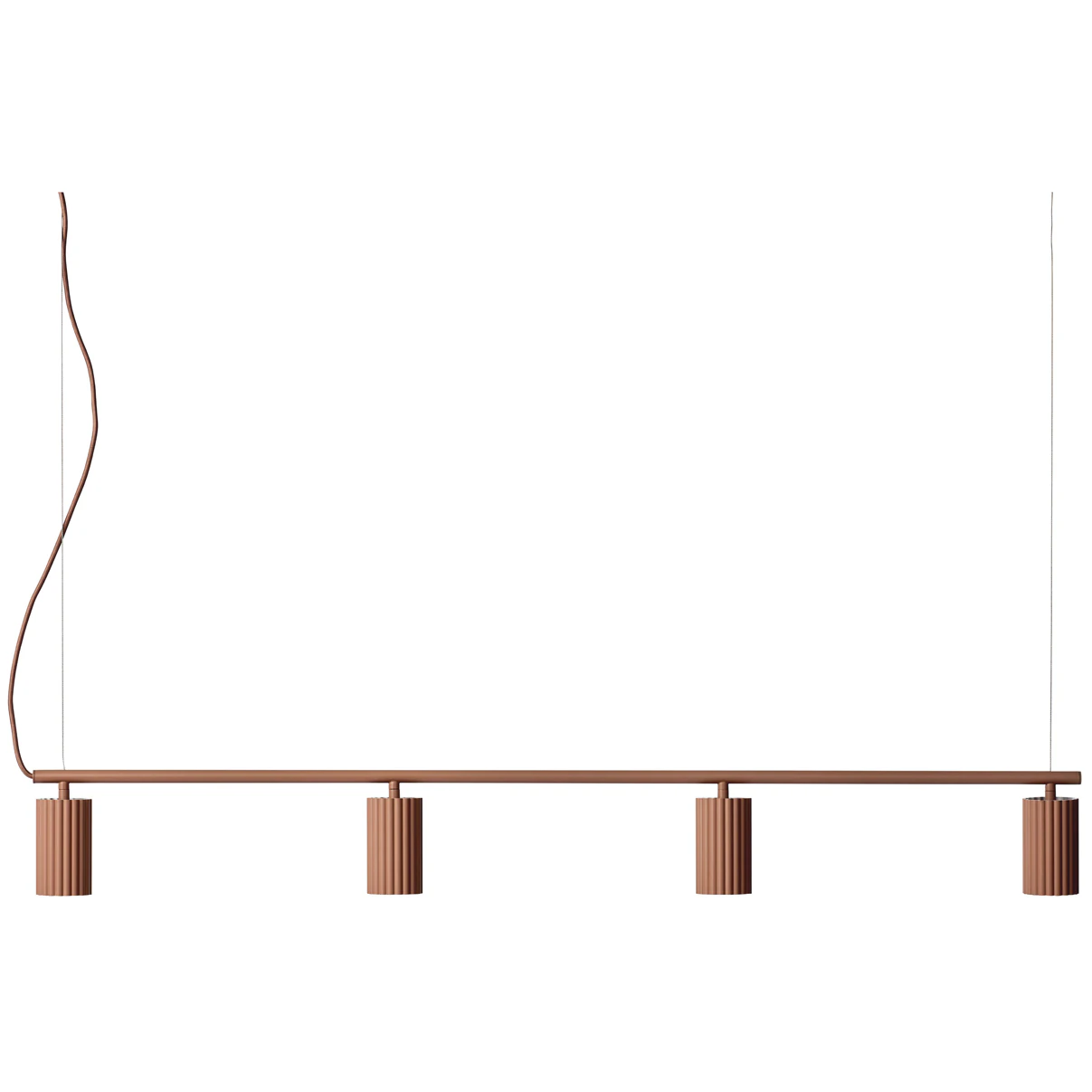 Pholc Donna Line 120 Pendel - Pendellampor Aluminium Blush