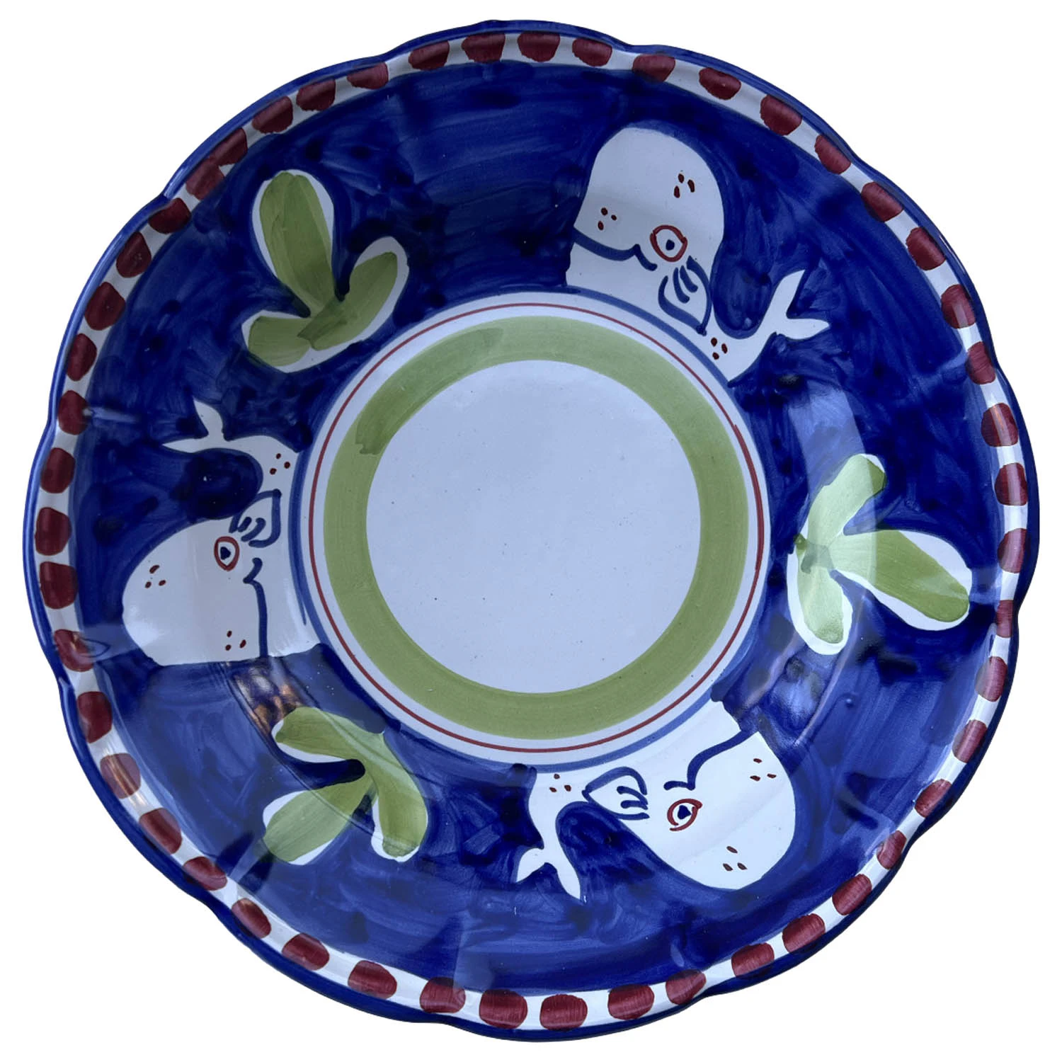 Piccola Home Amalfi Tallrik 26 Cm - Keramik Bl&aring;