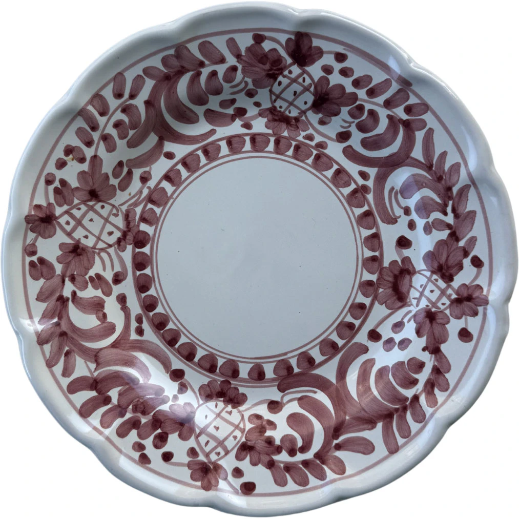 Piccola Home Positano Salladstallrik 20 Cm - Assietter Terrakotta R&ouml;d