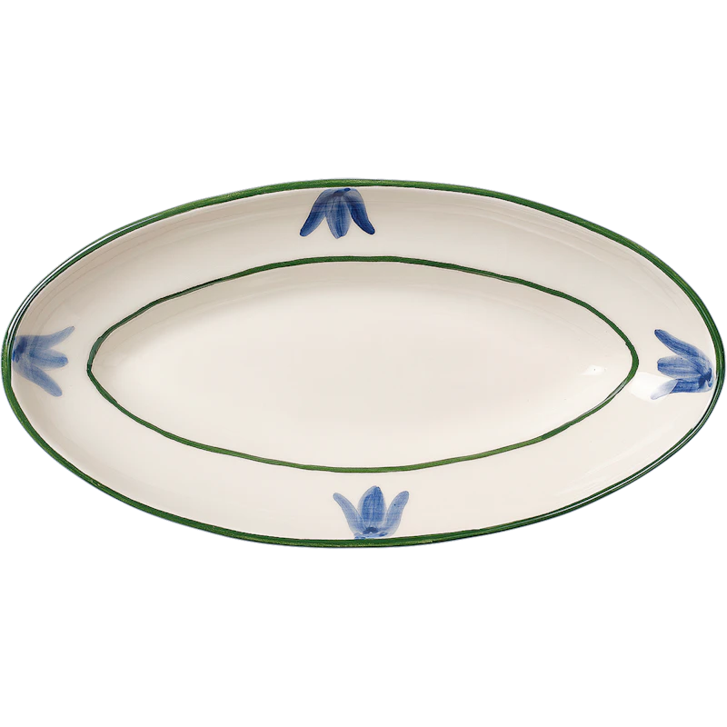 Cottage Flower Serveringstallrik Blue Bell 13 cm