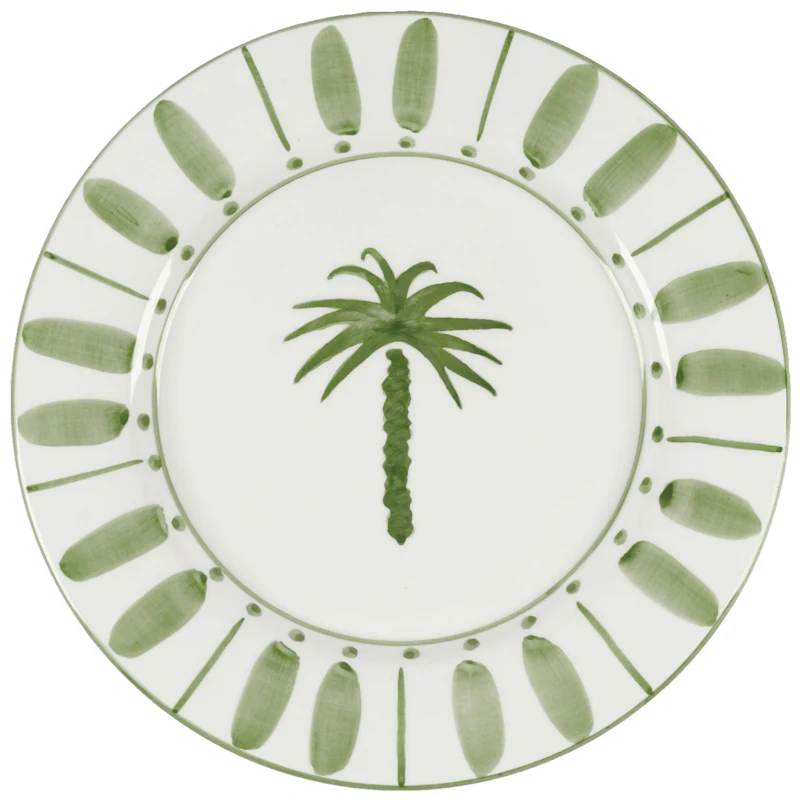 Cannes Tallrik 28 cm, Grön