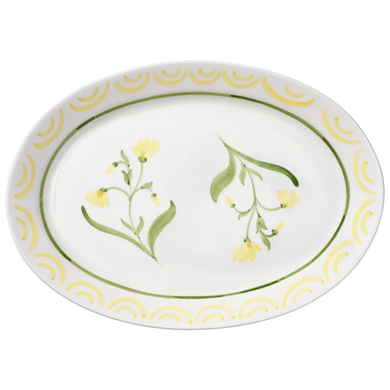 Cottage Flower Serveringstallrik, 32 cm