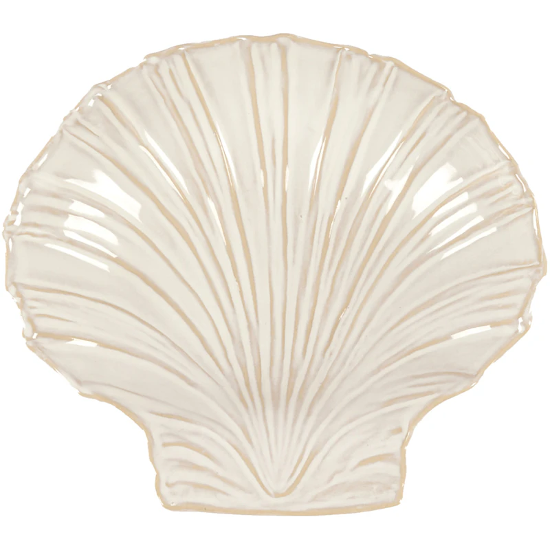 Shell Skål Medium, Vit