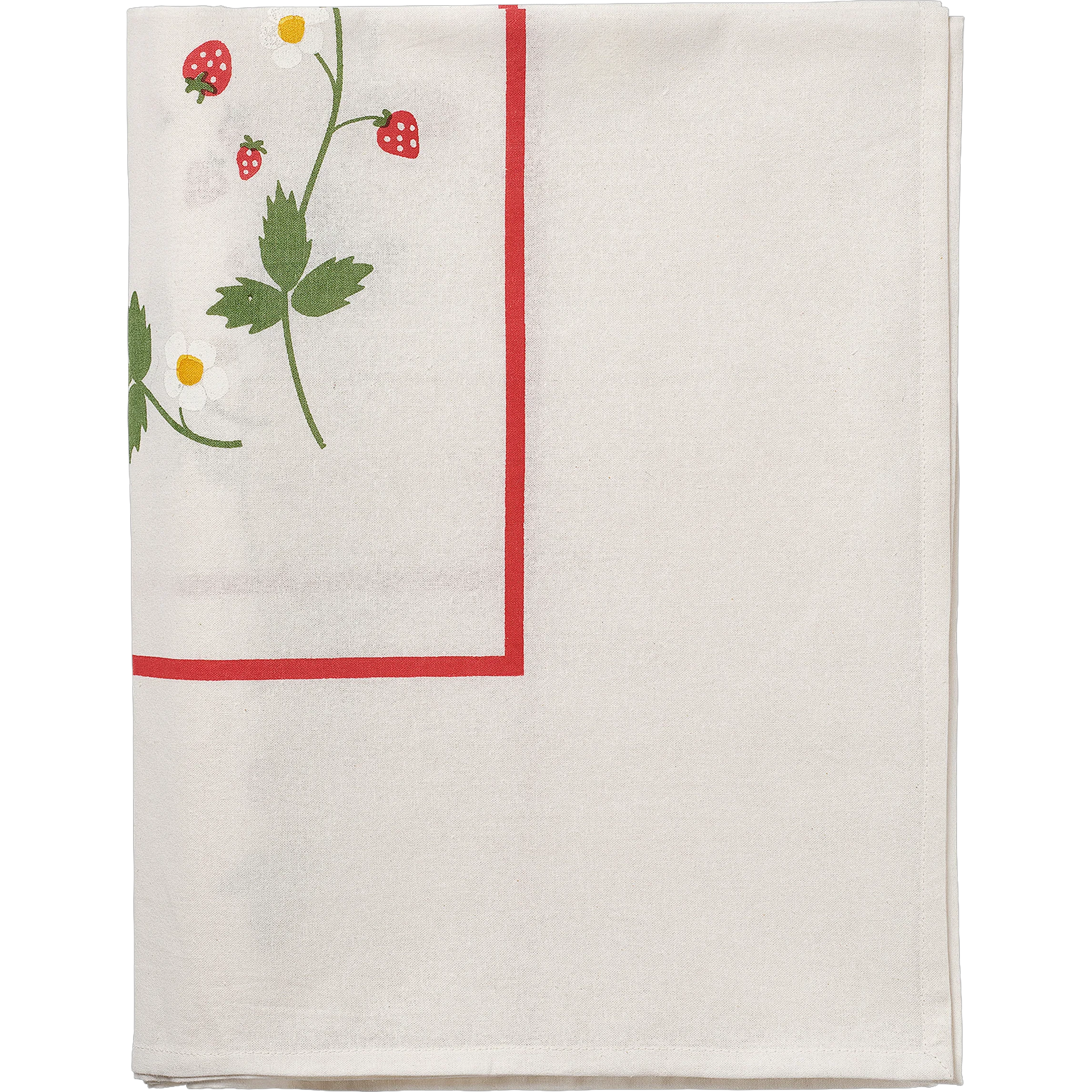 Pick a Poppy Wild Strawberry Duk 150x350 Cm - Dukar & löpare Bomull Röd