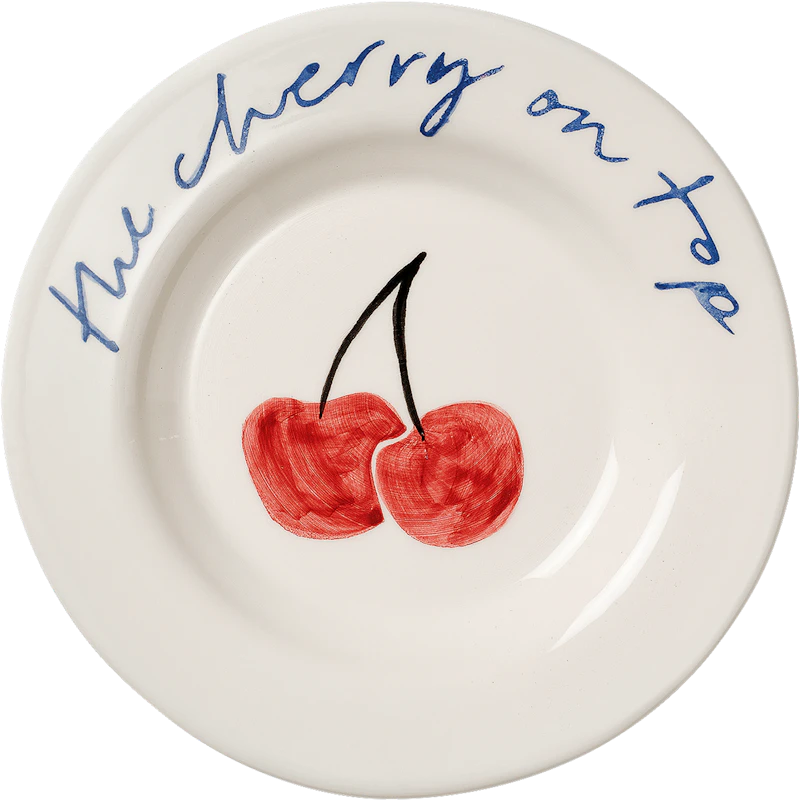 Cherry Tapasfat 15 cm, Röd