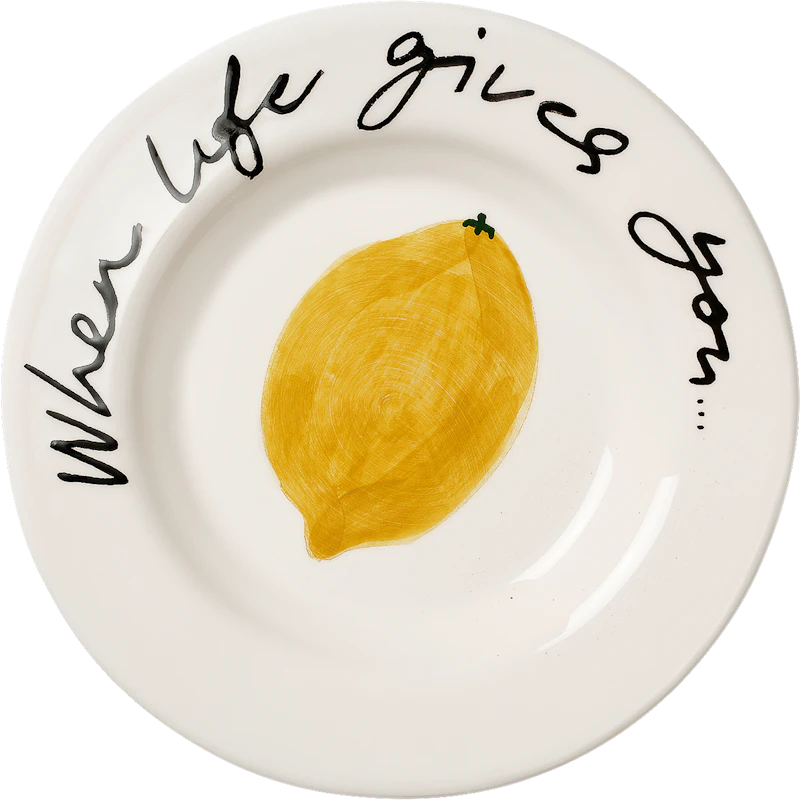 Lemon Tapasfat 15 cm, Gul