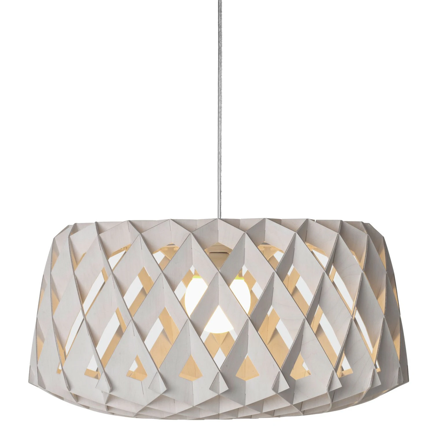 Pilke Signature P60 Pendel - Pendellampor Björkplywood Vit