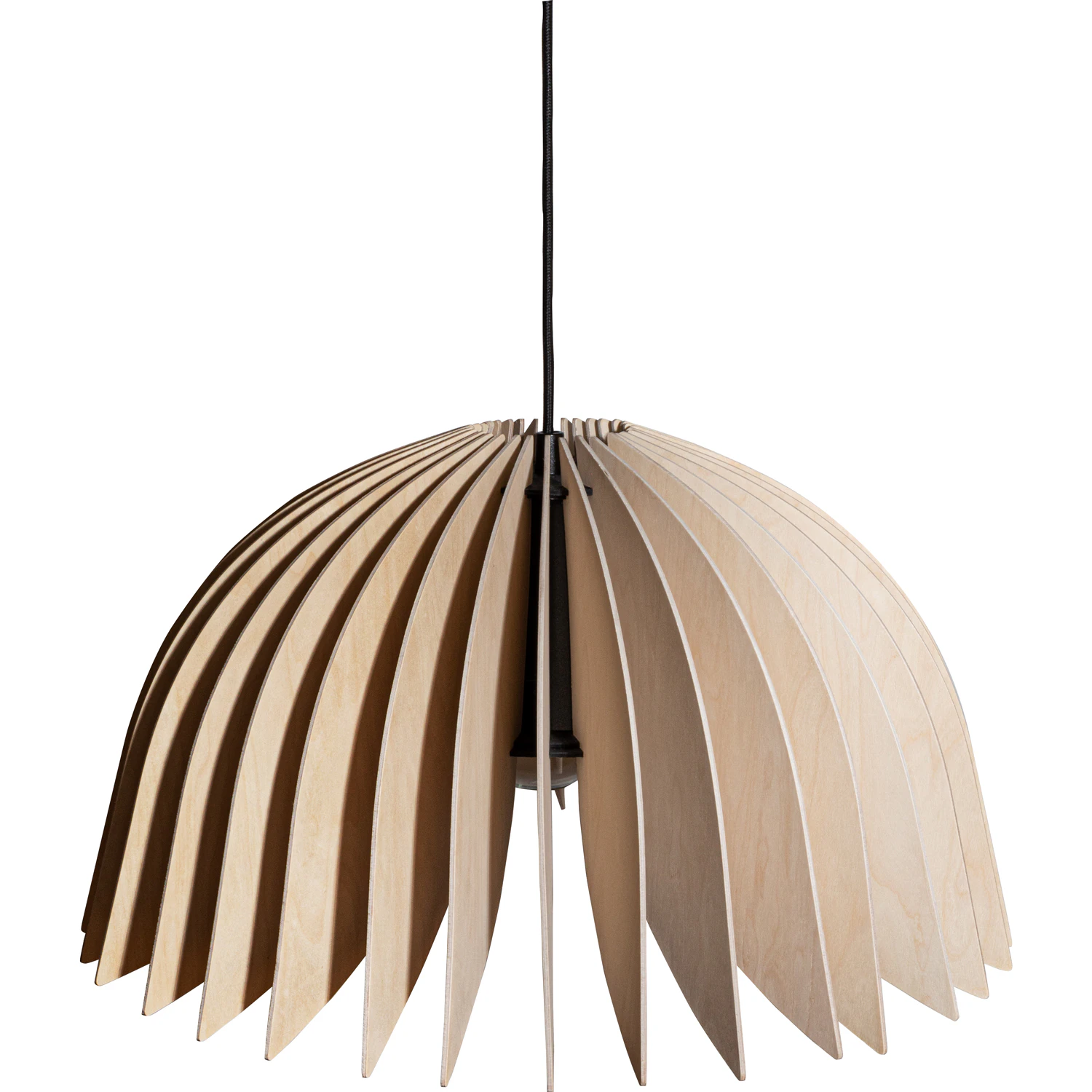 Pilke Verna Pendel 50 Cm - Pendellampor plywood Björk