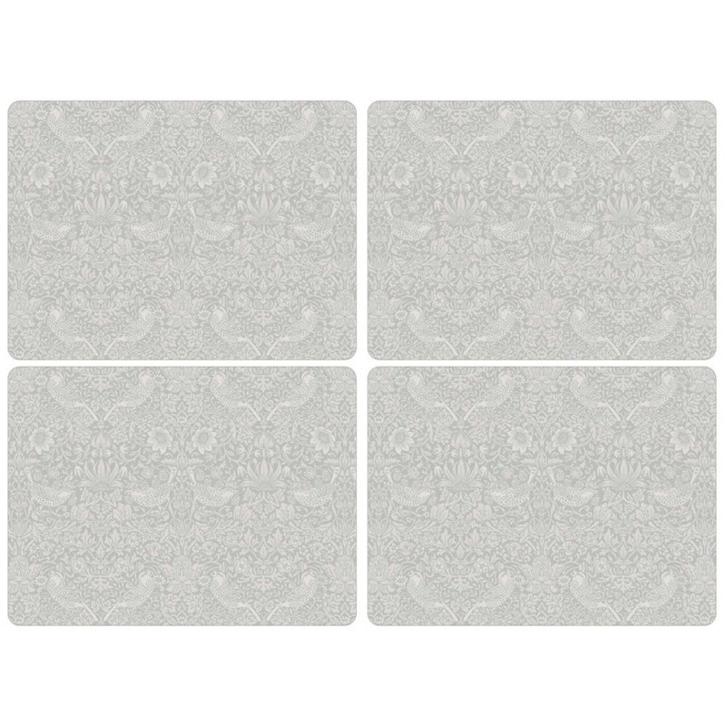 Pure Morris Bordstablett Strawberry Thief, 4-Pack