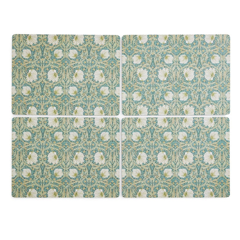 William Morris & Co Bordstablett 4-pack, Pimpernel