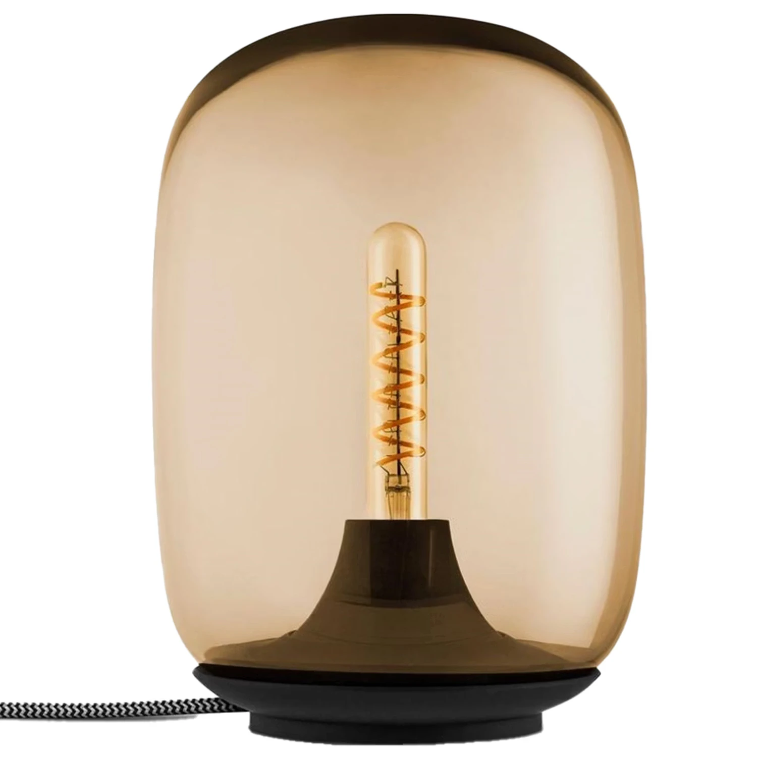 Please Wait To Be Seated Acorn Bordslampa 21,5 Cm Amber - Bordslampor Plast B&auml;rnsten
