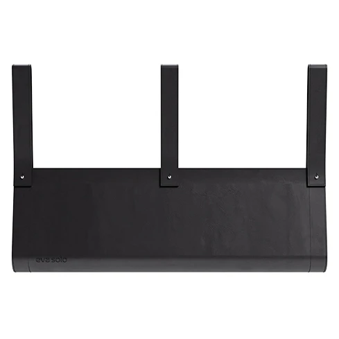 please wait to be seated carry förvaringsficka - tv-bänkar & mediabänkar läder svart