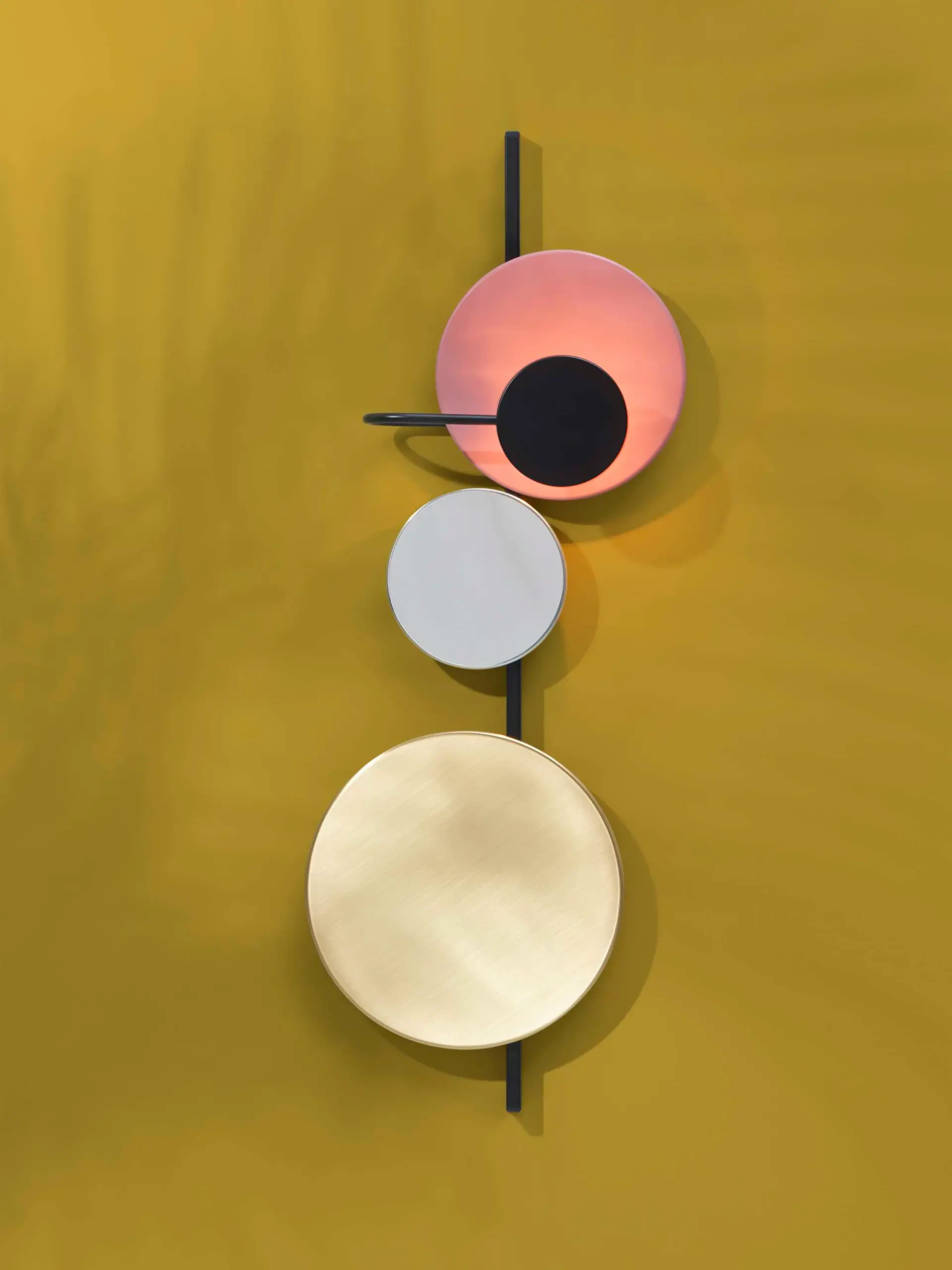 Please Wait To Be Seated Planet Vägglampa, indian red från Please wait to be seated, bild 2
