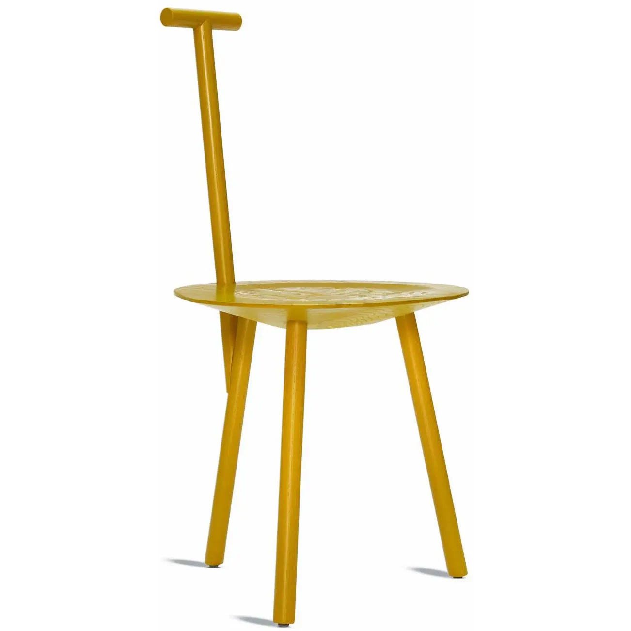 Please Wait To Be Seated Spade Stol - Stolar Ask Turmeric Yellow