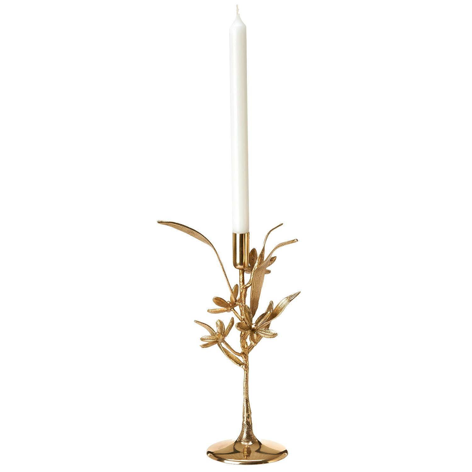 Polspotten Candle Holder Bergamot - Ljuslyktor Metall Guld