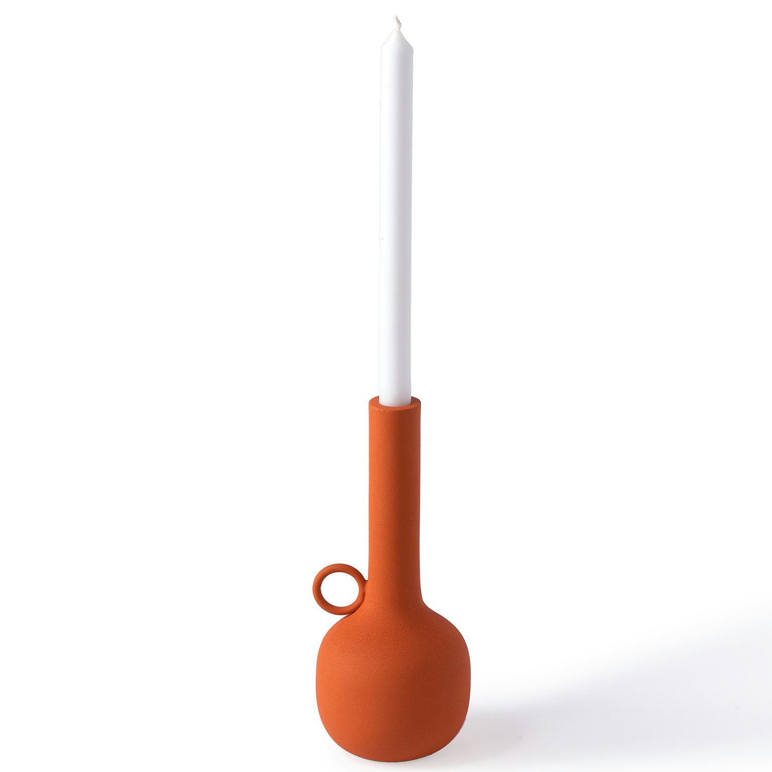 Polspotten Candle Holder Spartan M - Ljuslyktor Metall Orange