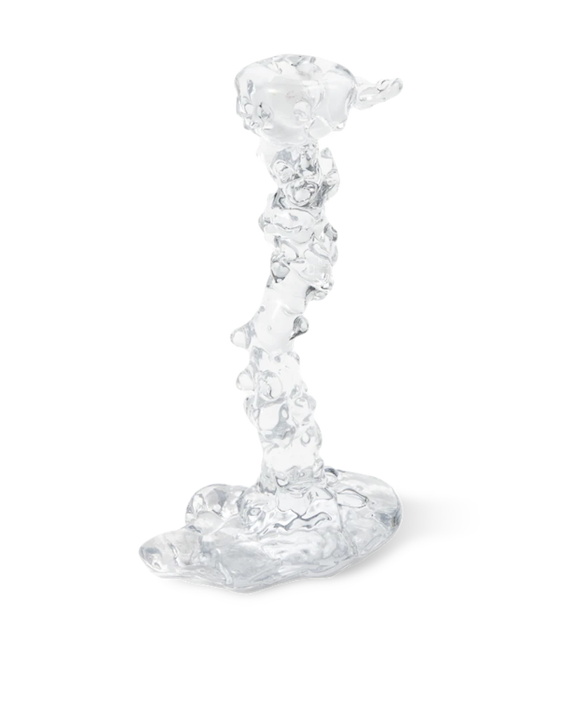 Drip Ljusstake Klar, L / 25 cm