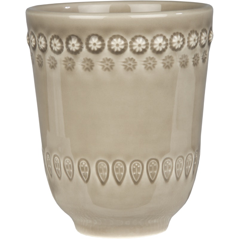 Daisy Mugg 35 cl 2-pack, Greige
