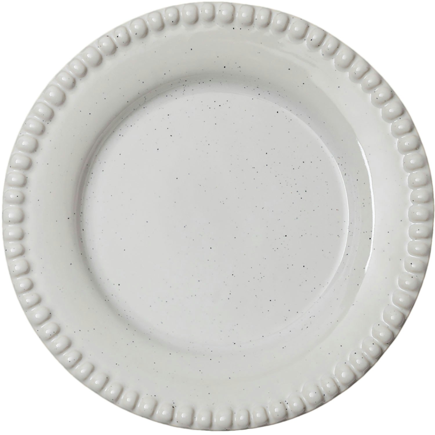 Potteryjo Daria Tallrik 18 Cm 2-pack Cotton White - Assietter Lergods Mattvit