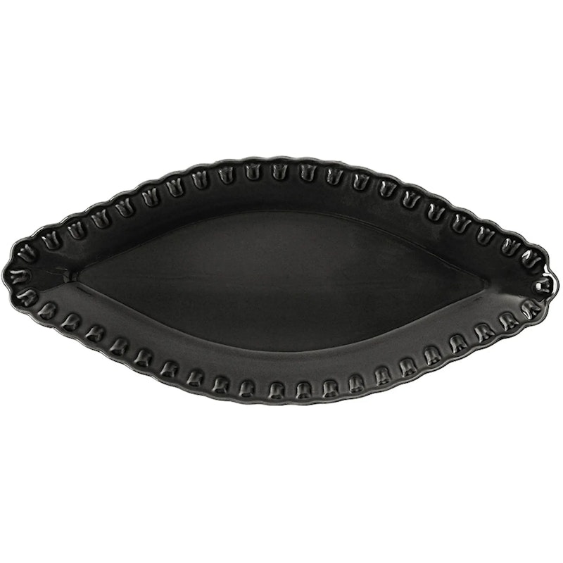 Tulipa Serveringsfat 20x45 cm, Almost Black