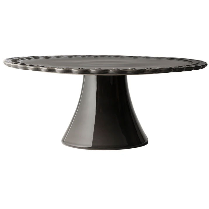 Potteryjo Tulipa T&aring;rtfat 30 Cm - Kakfat, T&aring;rtfat & Kupor Stengods Almost Black