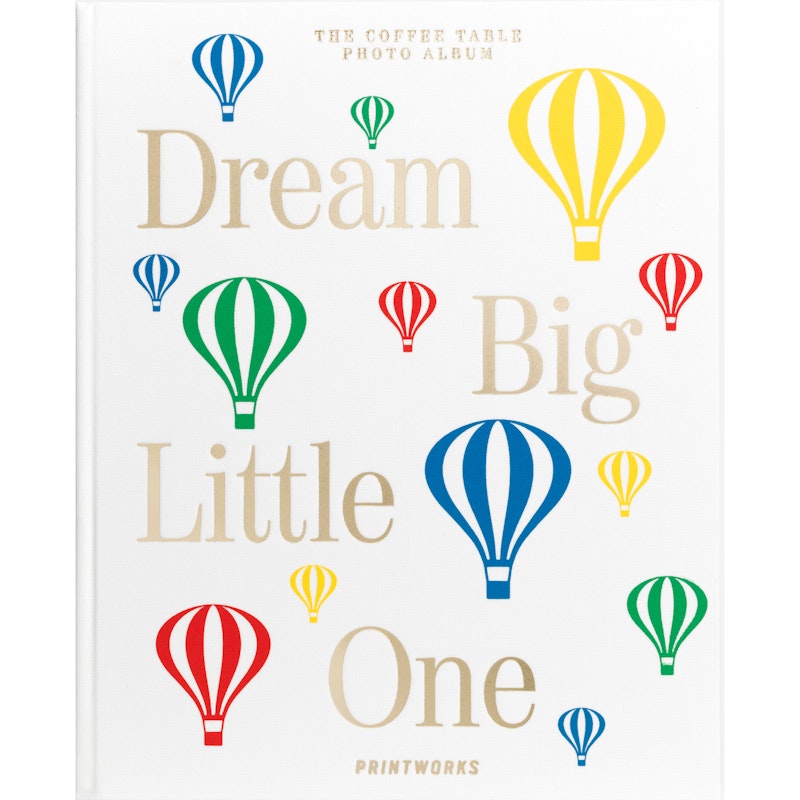 Dream Big Little One Babyalbum, Beige