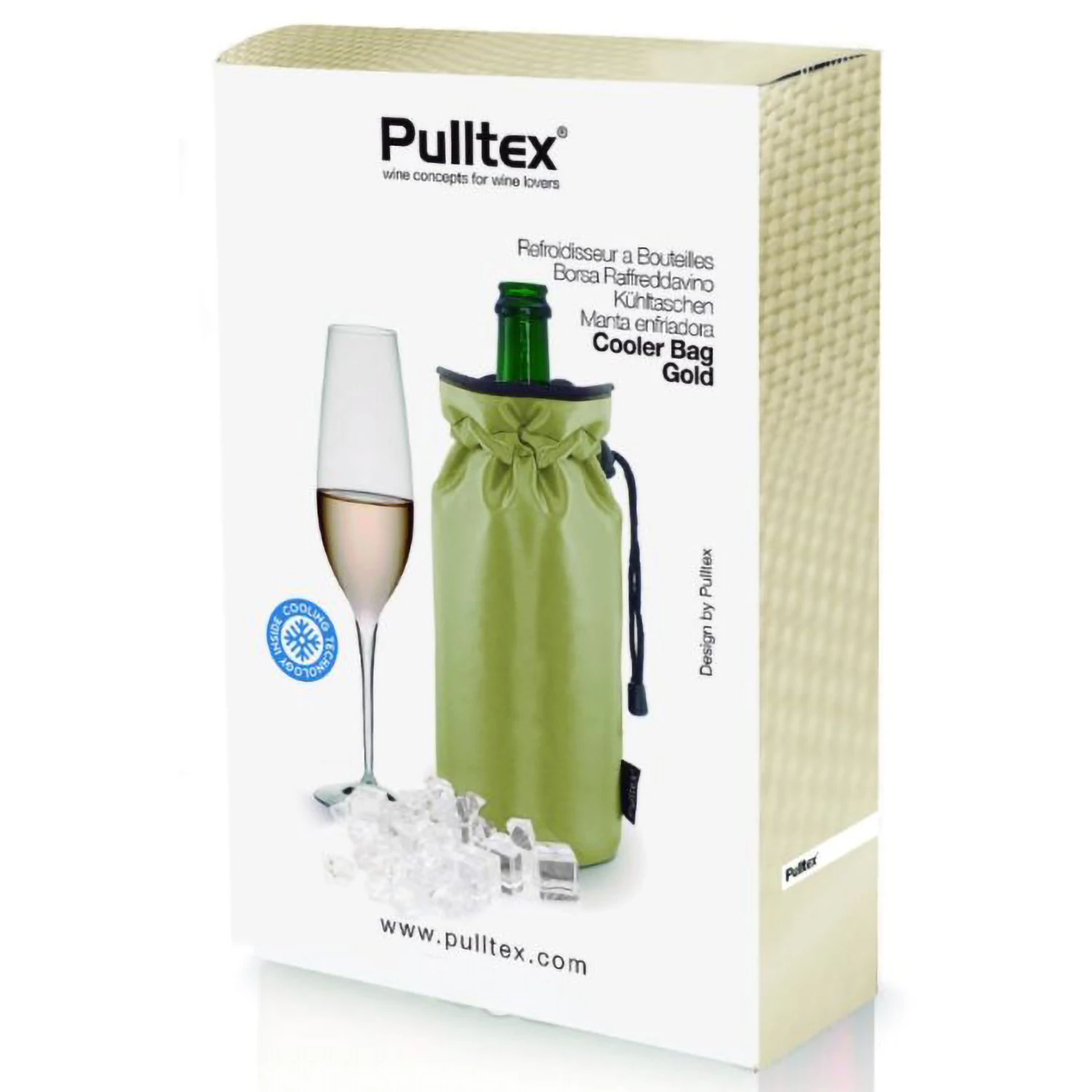 Pulltex Champagnekylare, guld från Pulltex, bild 2
