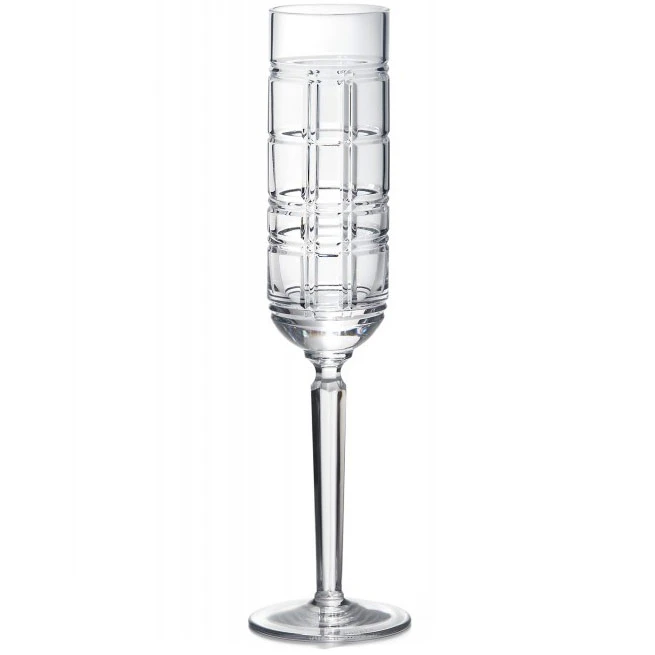 Ralph Lauren Home Hudson Plaid Champagneglas - Champagneglas Kristallglas Klar