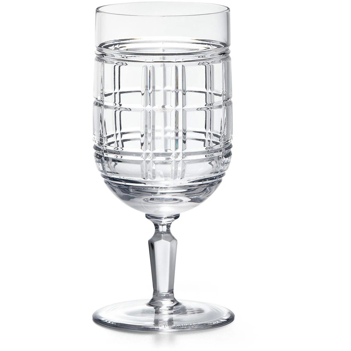 Ralph Lauren Home Hudson Plaid Dricksglas - Dricksglas Kristallglas Klar