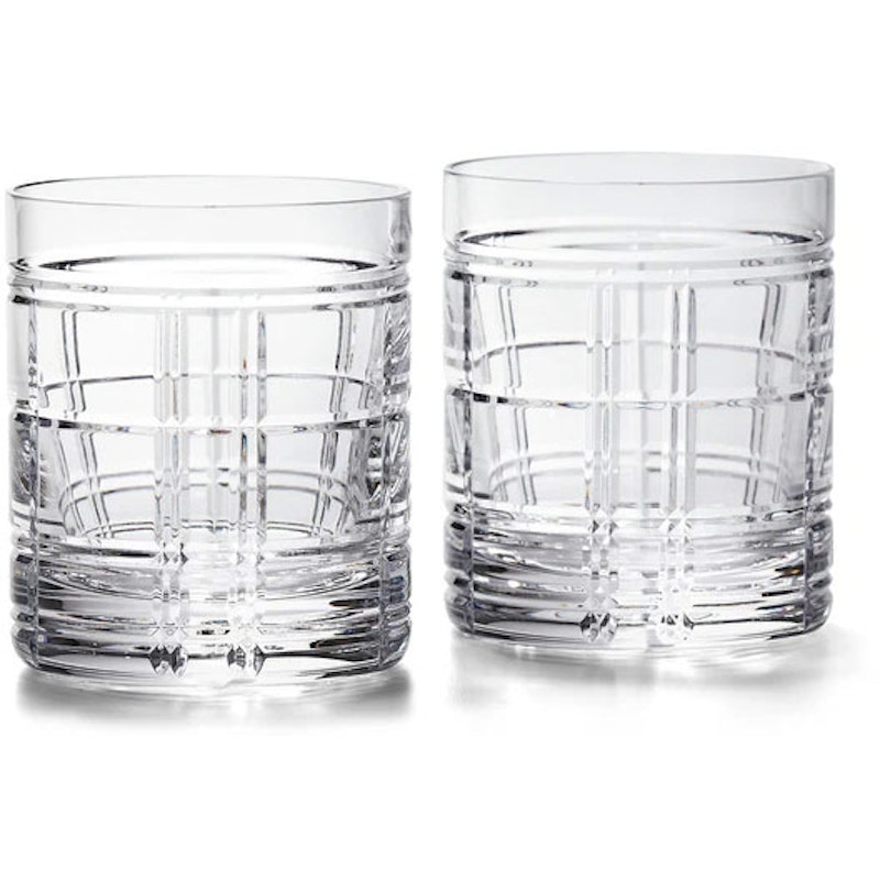 Hudson Plaid Dofglas 2-pack