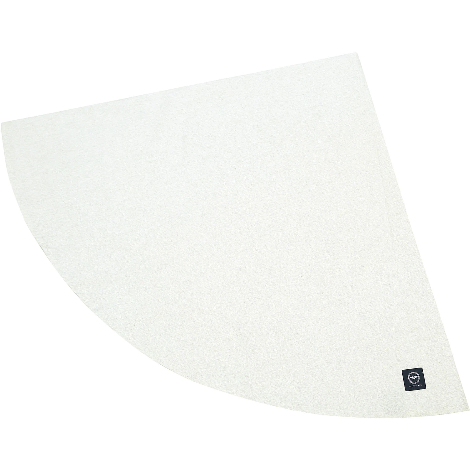 Recycled By Wille Hedvig Bordsduk Behandlad 160 Cm Rund Chambray - Dukar & löpare Återvunnen Polyester Beige