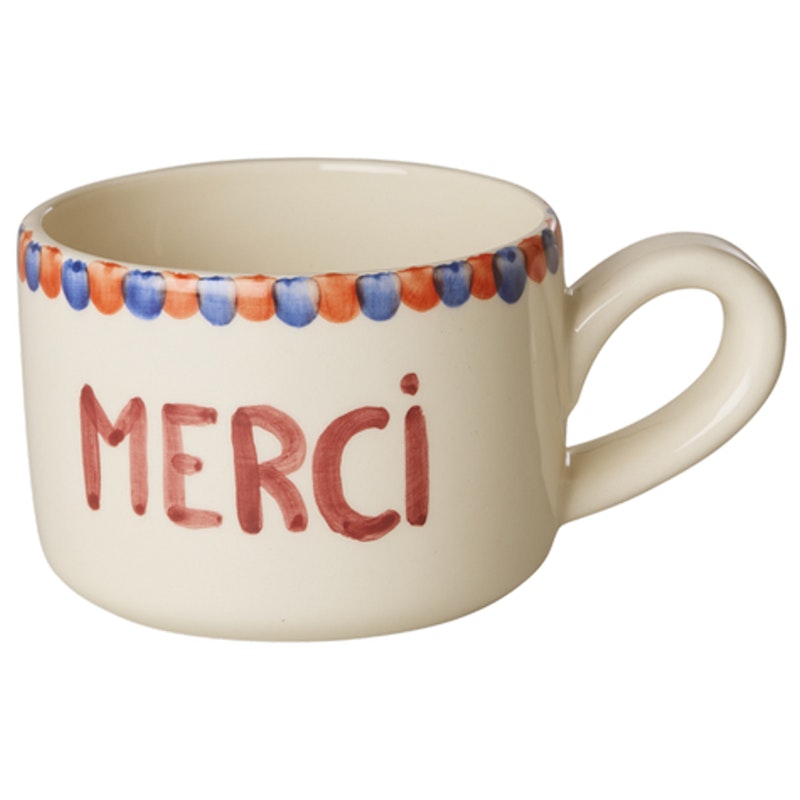 Cappuccinokopp Keramik 20 cl, Merci