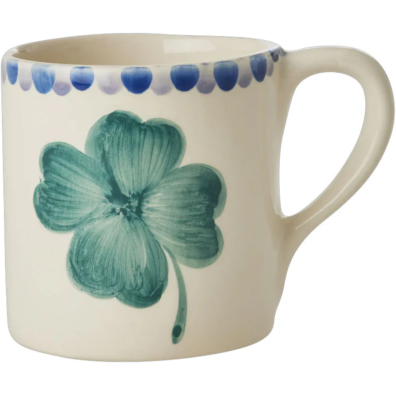 Rice mugg 42 Cl Good Luck Clover - Kaffekoppar Keramik