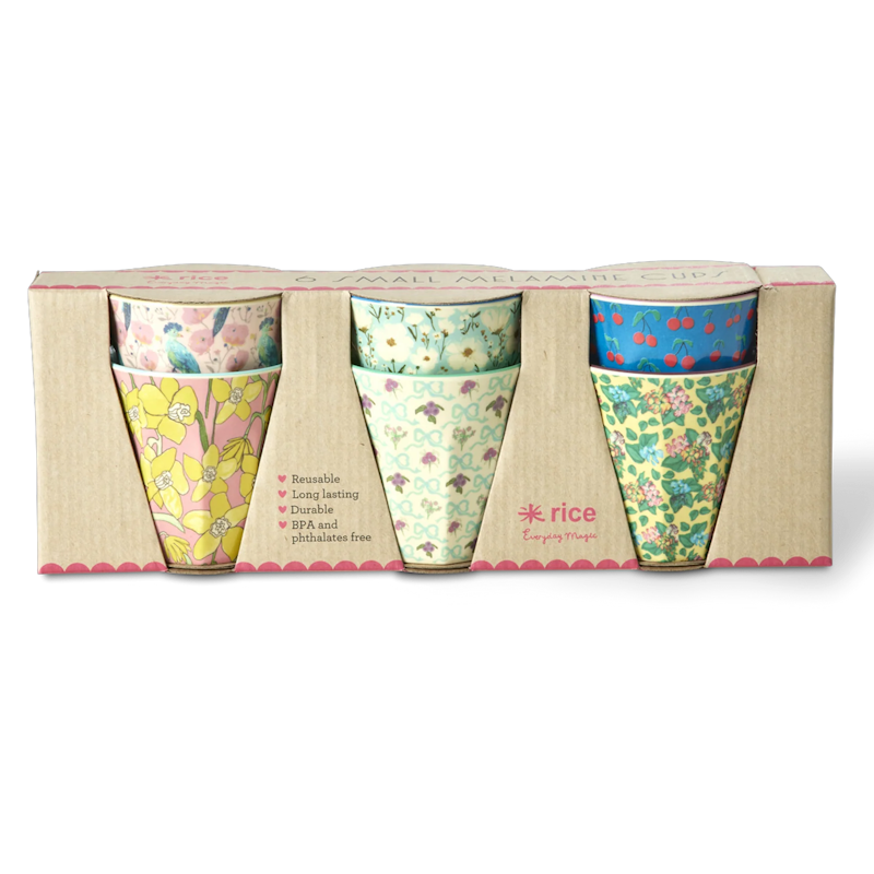 Melaminkoppar 6-pack, Show Your True Colors