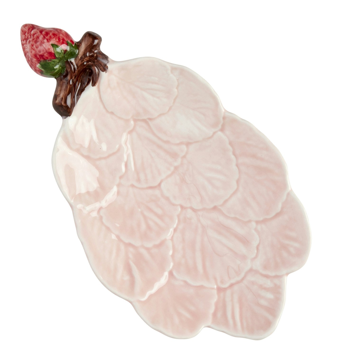 Rice Serveringsfat Rosa / Lemon - Uppl&auml;ggningsfat Keramik Ljusrosa