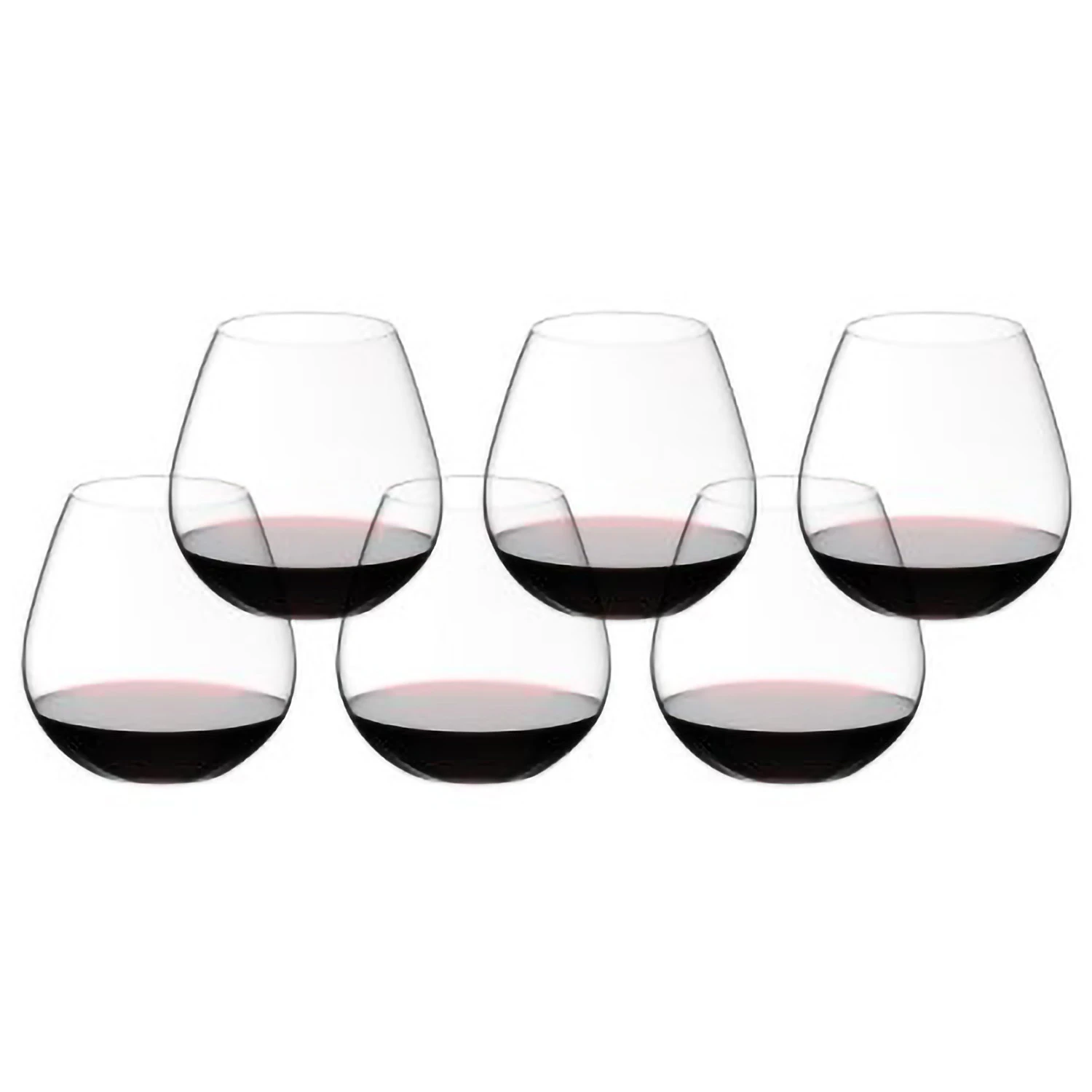 Riedel O Pinot Noir/nebbiolo Vin 6-pack Jubileumsversion - Vinglas Glas Klar