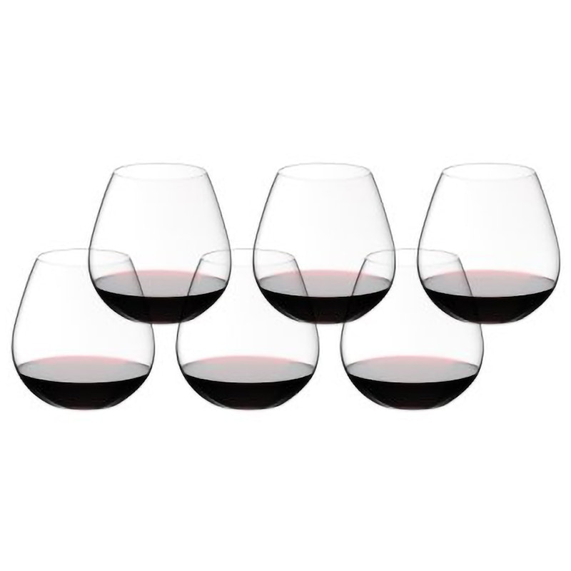 O Cabernet/Merlot Vinglas 6-pack, 20-Årsjubileum