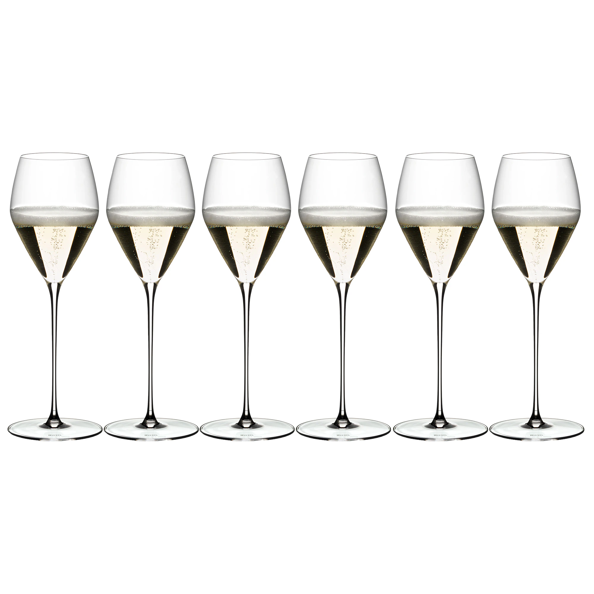 Riedel Veloce Champagne 6-pack - Champagneglas Glas Klar