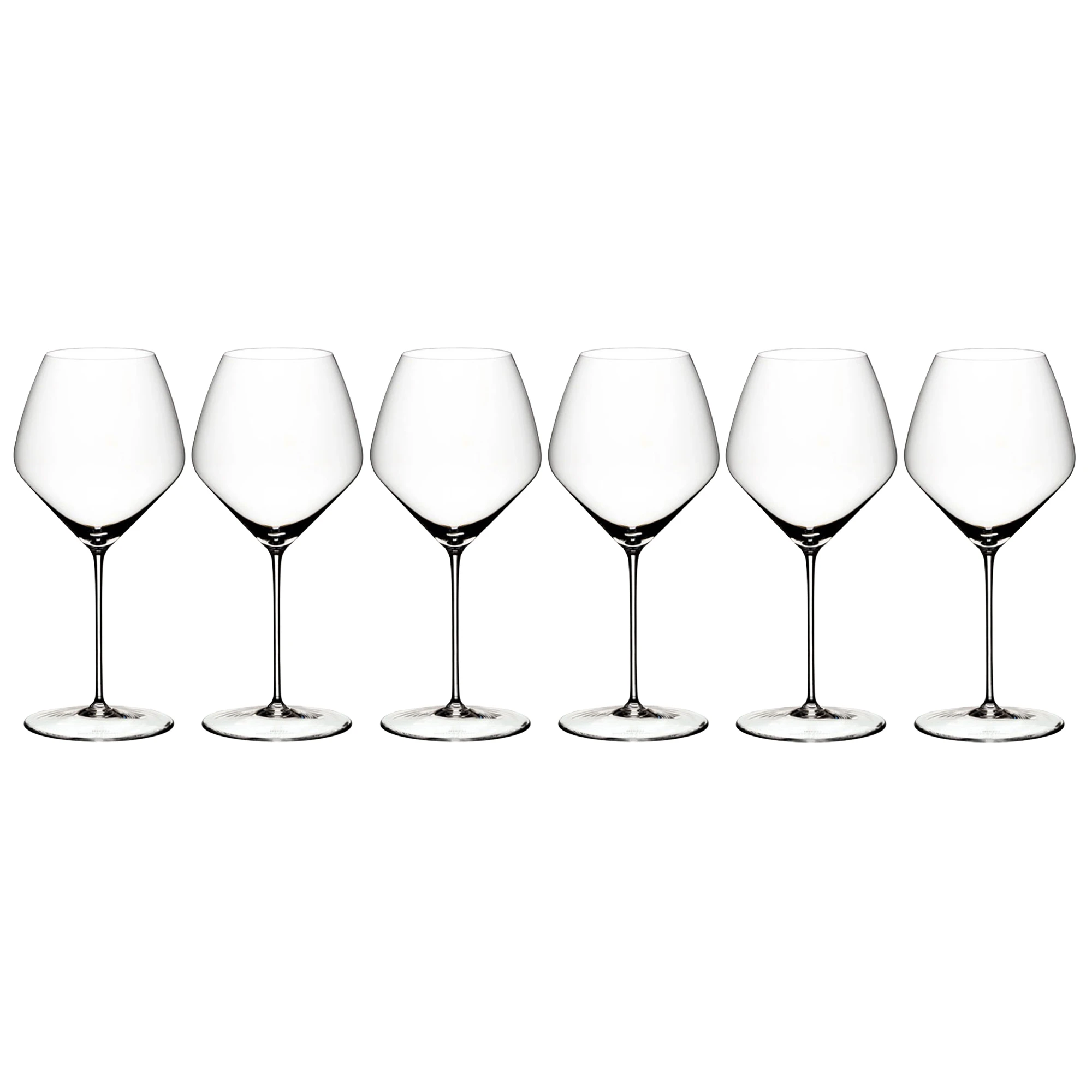 Riedel Veloce Vin Pinot Noir/nebbiolo 6-pack - Vinglas Glas Klar