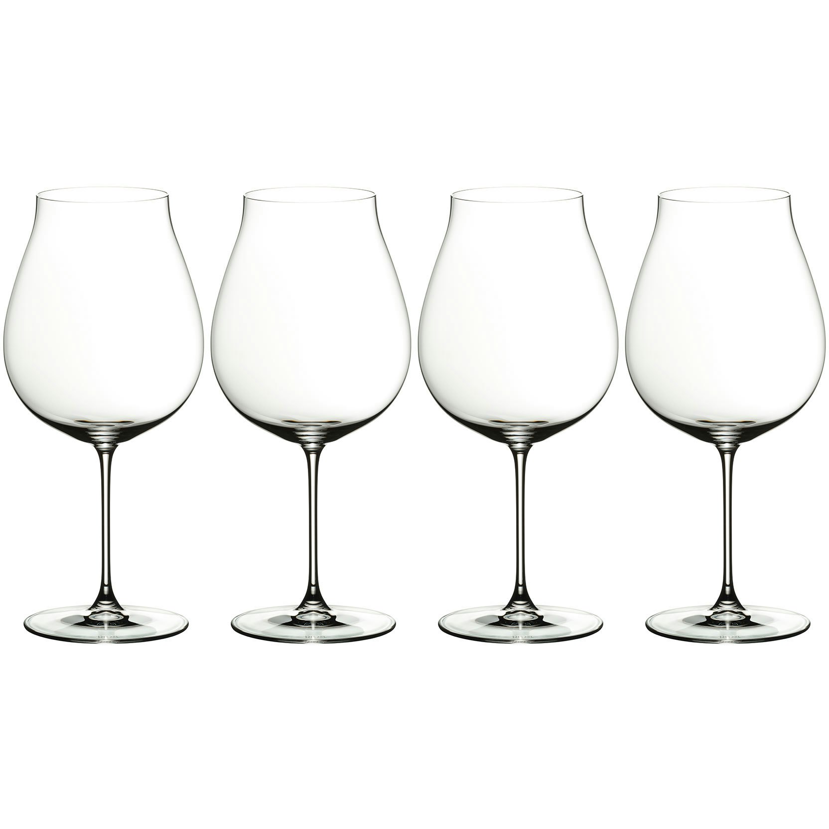 Riedel Veritas New World Pinot Noir Vinglas 4-pack - Vinglas Kristallglas Klar